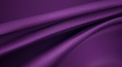 Free Vector | Purple silky fabric abstract background 3d illustration realistic swirled textile