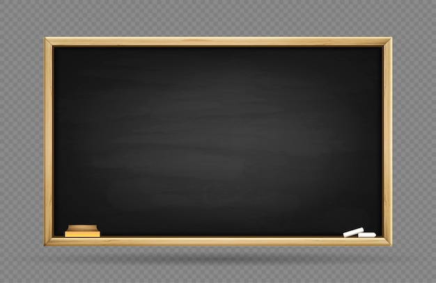 Free Vector | Realistic chalk blackboard