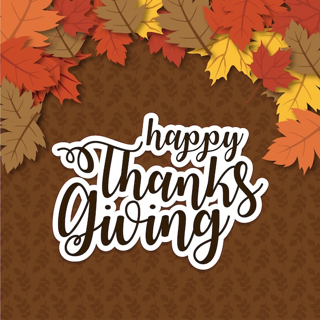 Free Vector | Thanksgiving background.