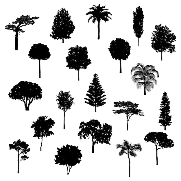 Free Vector | Tree collection