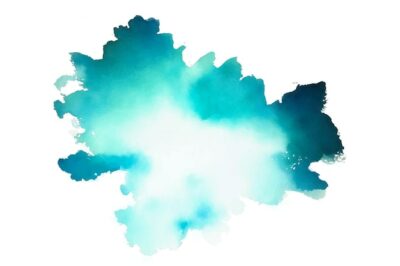 Free Vector | Turquoise color watercolor texture