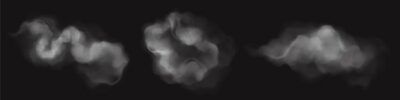 Free Vector | White steam fog or smoke clouds