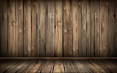 Free Vector | Wooden wall and floor with aged surface, realistic