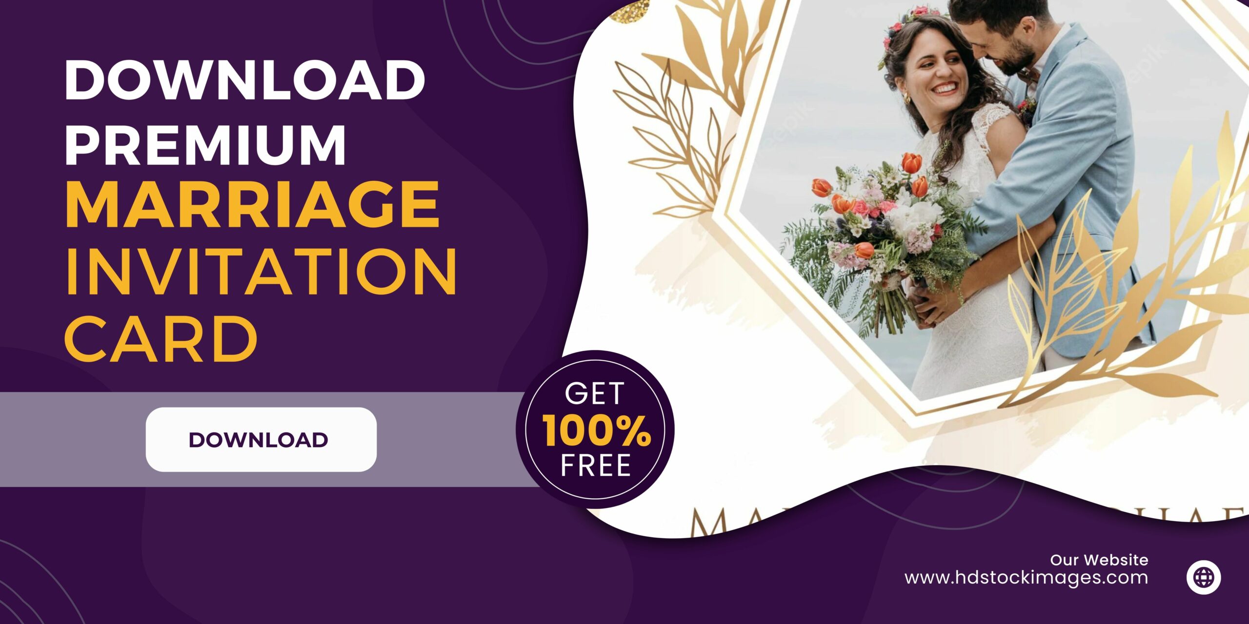 Download 20 Premium Marriage Invitation Cards for free