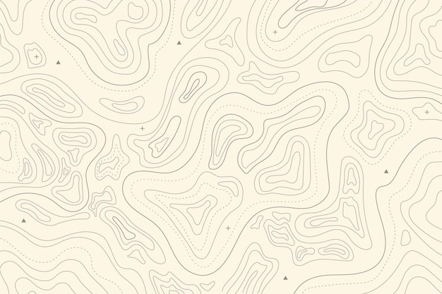 Free Vector | Topographic map background