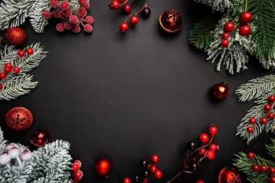 Free Photo | Christmas holidays composition
