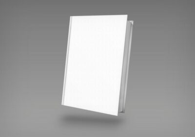 Free Photo | White book cover isolated