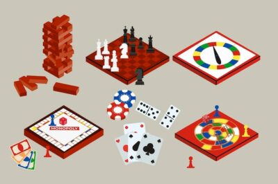 Free Vector | Board game collection