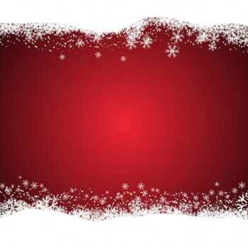 Free Vector | Christmas red background with snowy