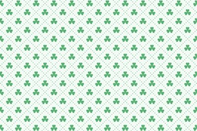 Free Vector | Clover leaves pattern for st patricks day