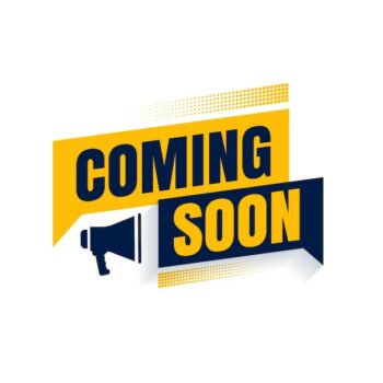 Free Vector | Flat coming soon background with megaphone
