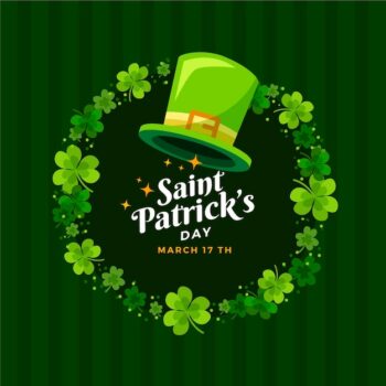 Free Vector | Flat design st. patrick's day hat