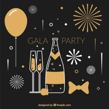 Free Vector | Gala party