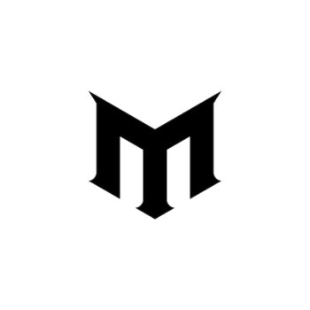 Free Vector | Gradation m letter logo design