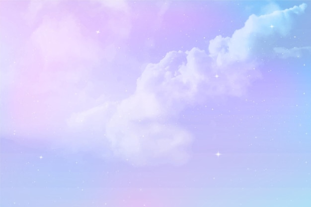 Free Vector | Gradient pastel sky background