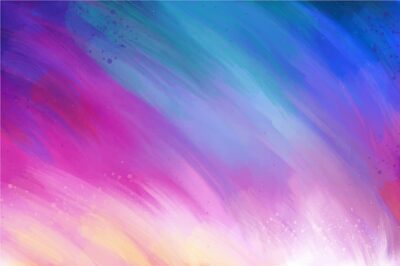 Free Vector | Gradient violet and blue colours background with copy space