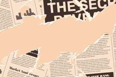 Free Vector | Hand drawn old newspaper background