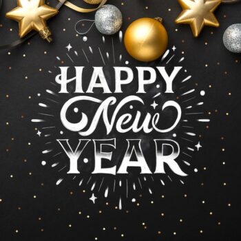 Free Vector | Lettering happy new year 2020