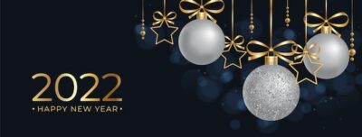 Free Vector | Realistic new year social media cover template