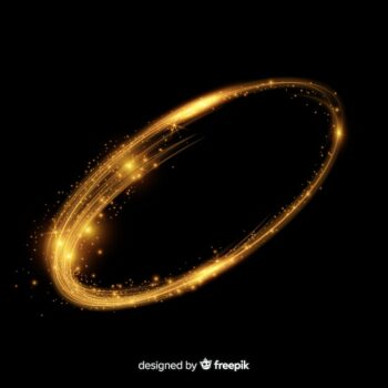 Free Vector | Shiny particles spiral realistic style