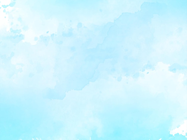Free Vector | Soft blue watercolor texture
