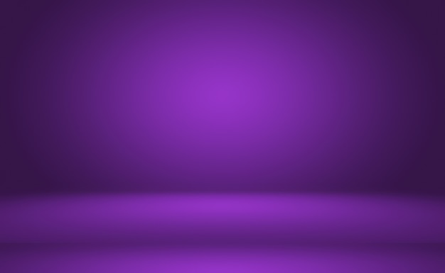 Free Photo | Studio background concept - abstract empty light gradient purple studio room background for product. plain studio background.