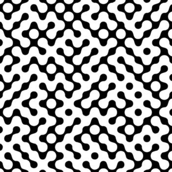 Free Vector | Abstract maze design pattern background in black and white