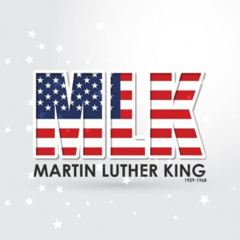 Free Vector | Background con estrellas for martin luther king jr. day