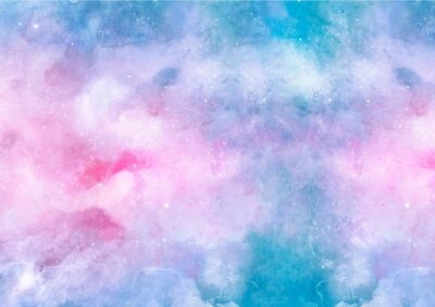 Free Vector | Blue and pink watercolor background