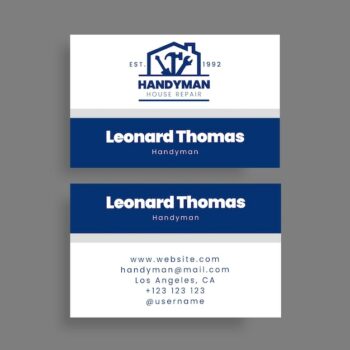 Free Vector | Business card design template