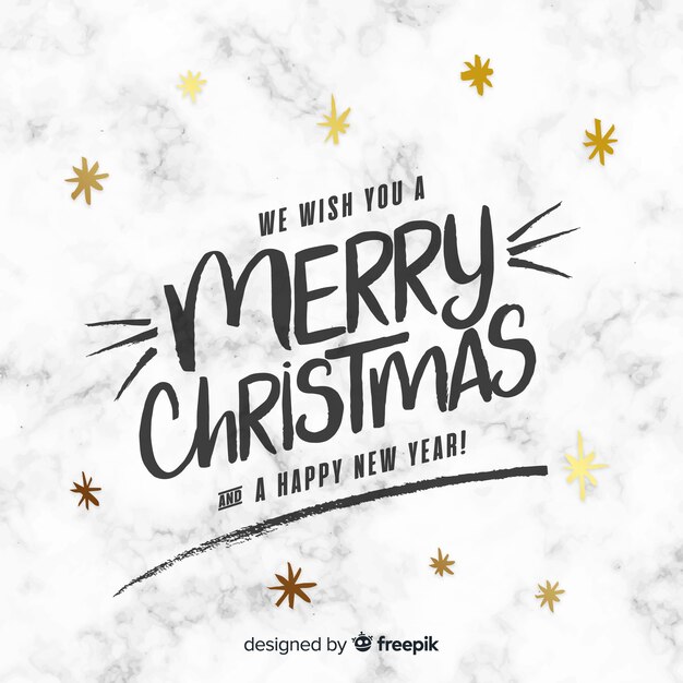 Free Vector | Christmas lettering