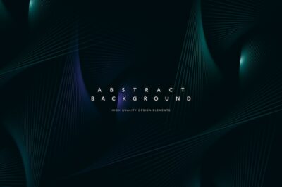 Free Vector | Dark blue tech background