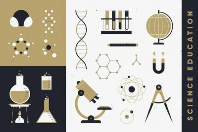 Free Vector | Educational science concept