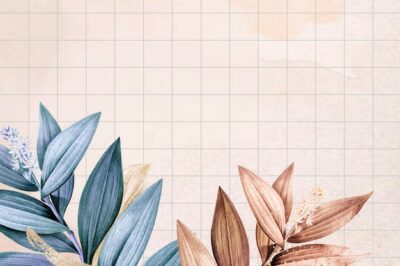 Free Vector | Flower desktop wallpaper background vector