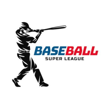 Free Vector | Hand drawn flat design baseball logo