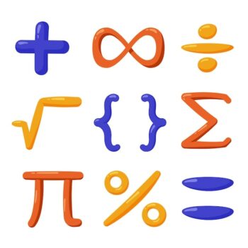 Free Vector | Hand drawn mathematical symbols
