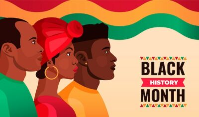Free Vector | Hand drawn world children's day backgroundflat black history month background
