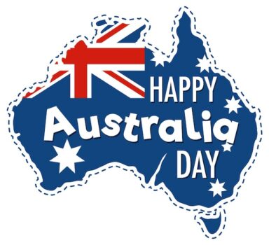 Free Vector | Happy australia day banner design