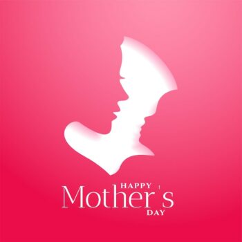 Free Vector | Happy mothers day mom and child affection greeting design