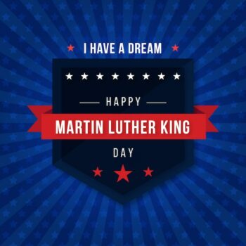 Free Vector | Martin luther king day illustration