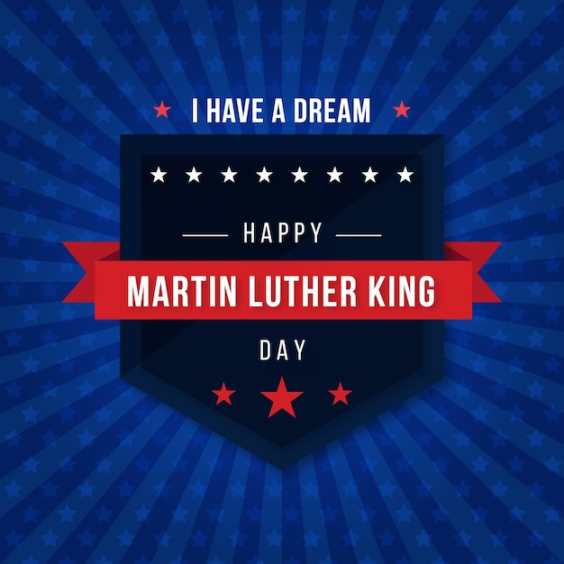 Free Vector | Martin luther king day illustration