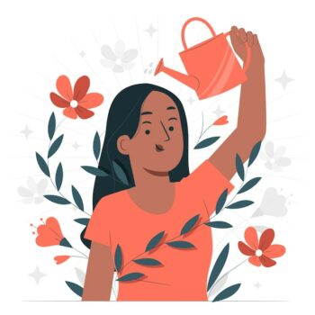 Free Vector | Personal growth concept illustration