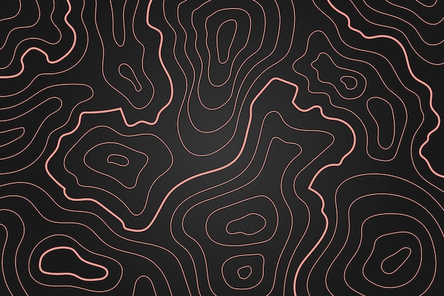 Free Vector | Wallpaper with topographic map style