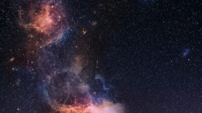 Free Photo | Galaxy in space textured background