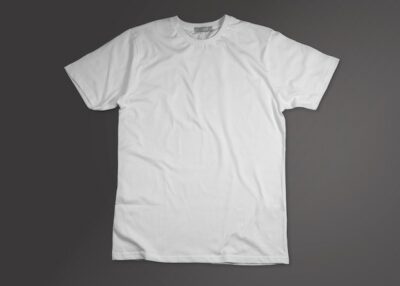 Free Photo | Isolated opened white t-shirt