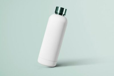 Free Photo | White reusable water bottle