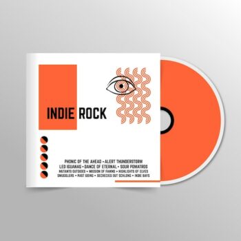 Free Vector | Abstract minimalist indie general cd cover