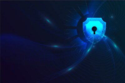 Free Vector | Abstract secure technology background