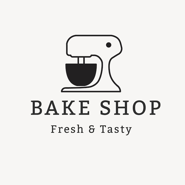 Free Vector | Bakery logo, food business template for branding design vector