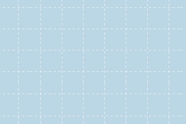 Free Vector | Blue pastel background, grid pattern, cute design vector